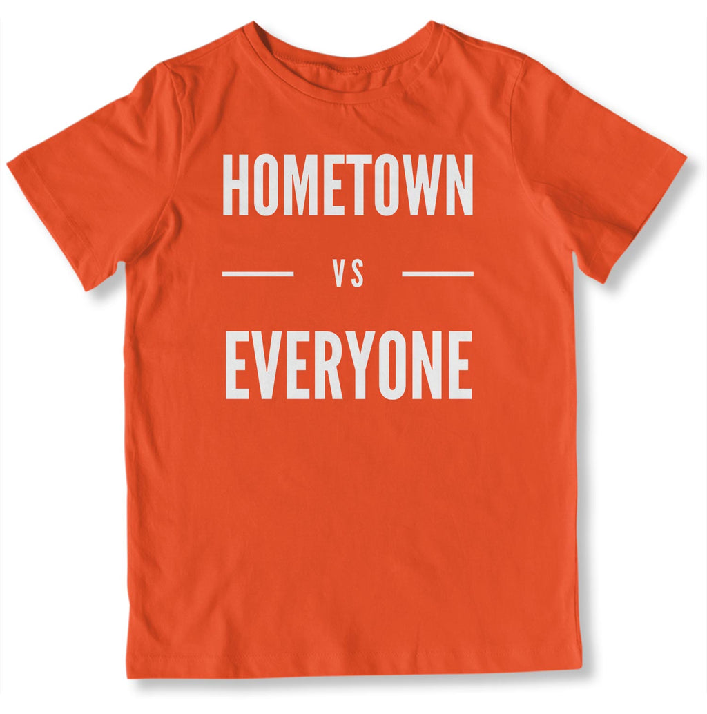 Customizable Hometown vs Everyone Toddler T-Shirt-East Coast AF Apparel