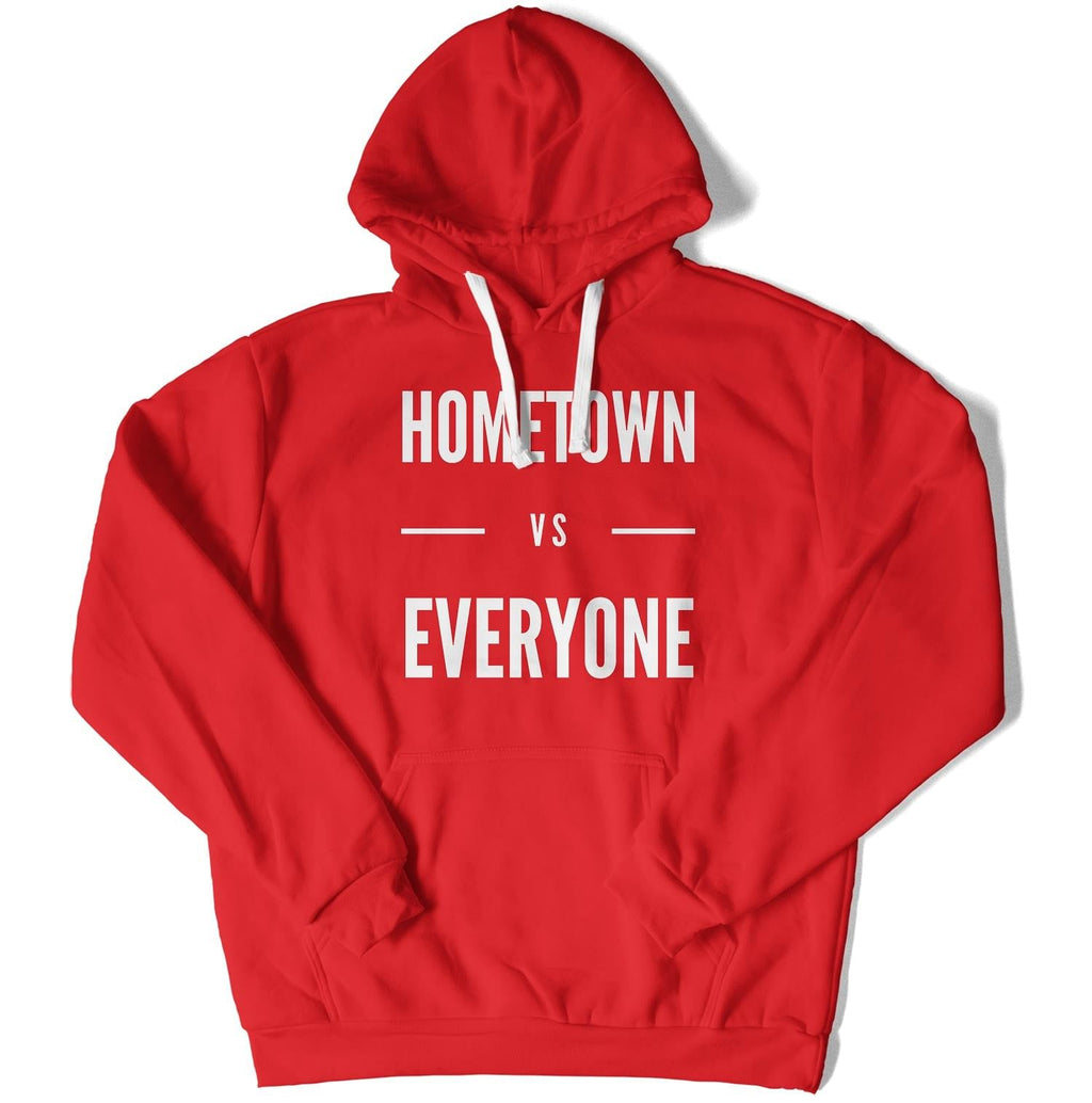 Customizable Hometown vs Everyone Unisex Hoodie-East Coast AF Apparel