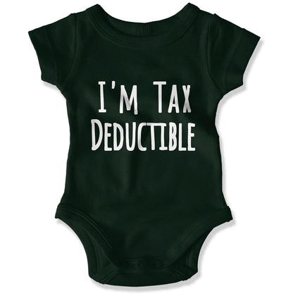 I'm Tax Deductible Baby Onesie-East Coast AF Apparel