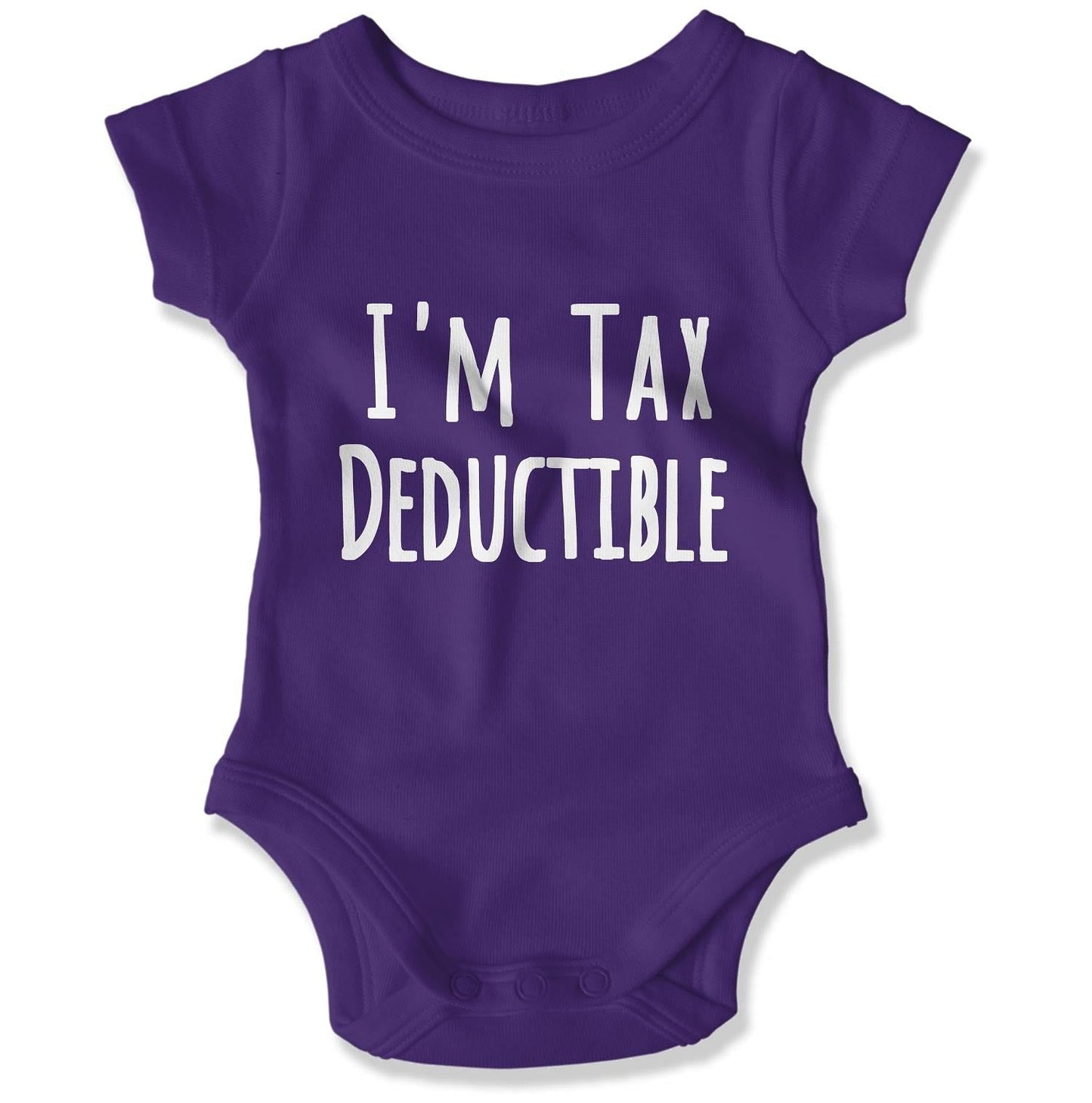 I'm Tax Deductible Baby Onesie-East Coast AF Apparel