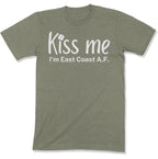 Kiss Me, I'm East Coast A.F. Unisex T-Shirt-East Coast AF Apparel