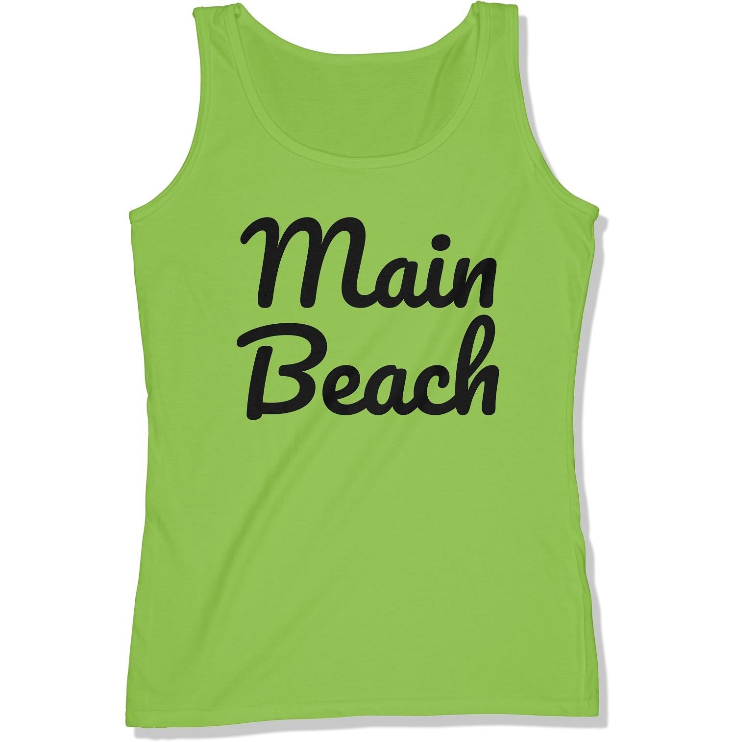 Main Beach Women's Tank Top-East Coast AF Apparel