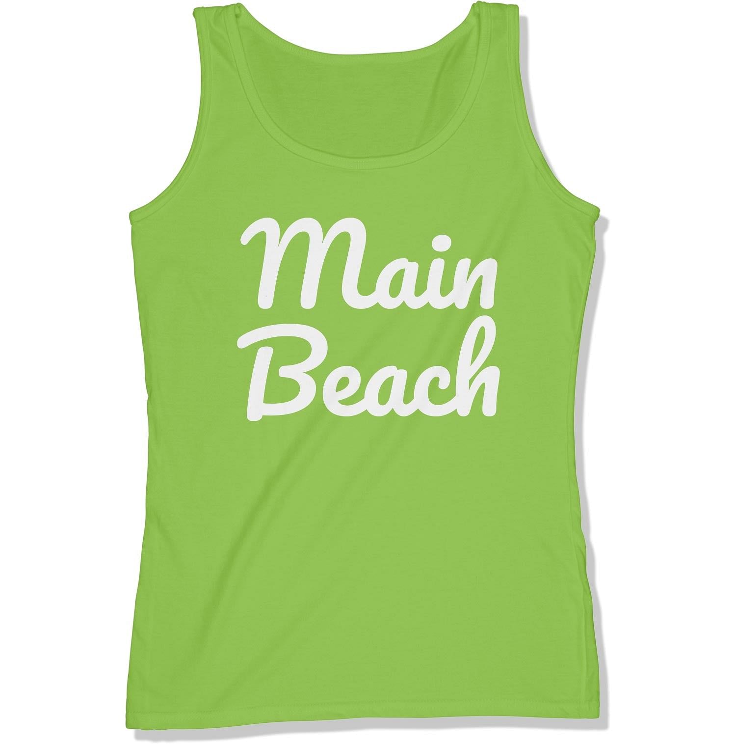 Main Beach Women's Tank Top-East Coast AF Apparel