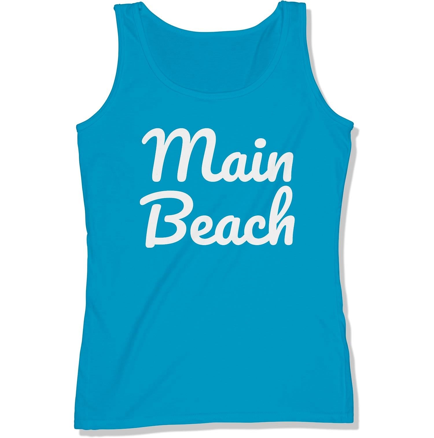 Main Beach Women's Tank Top-East Coast AF Apparel