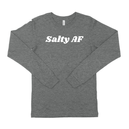 Salty AF Unisex Long Sleeve T-Shirt-East Coast AF Apparel