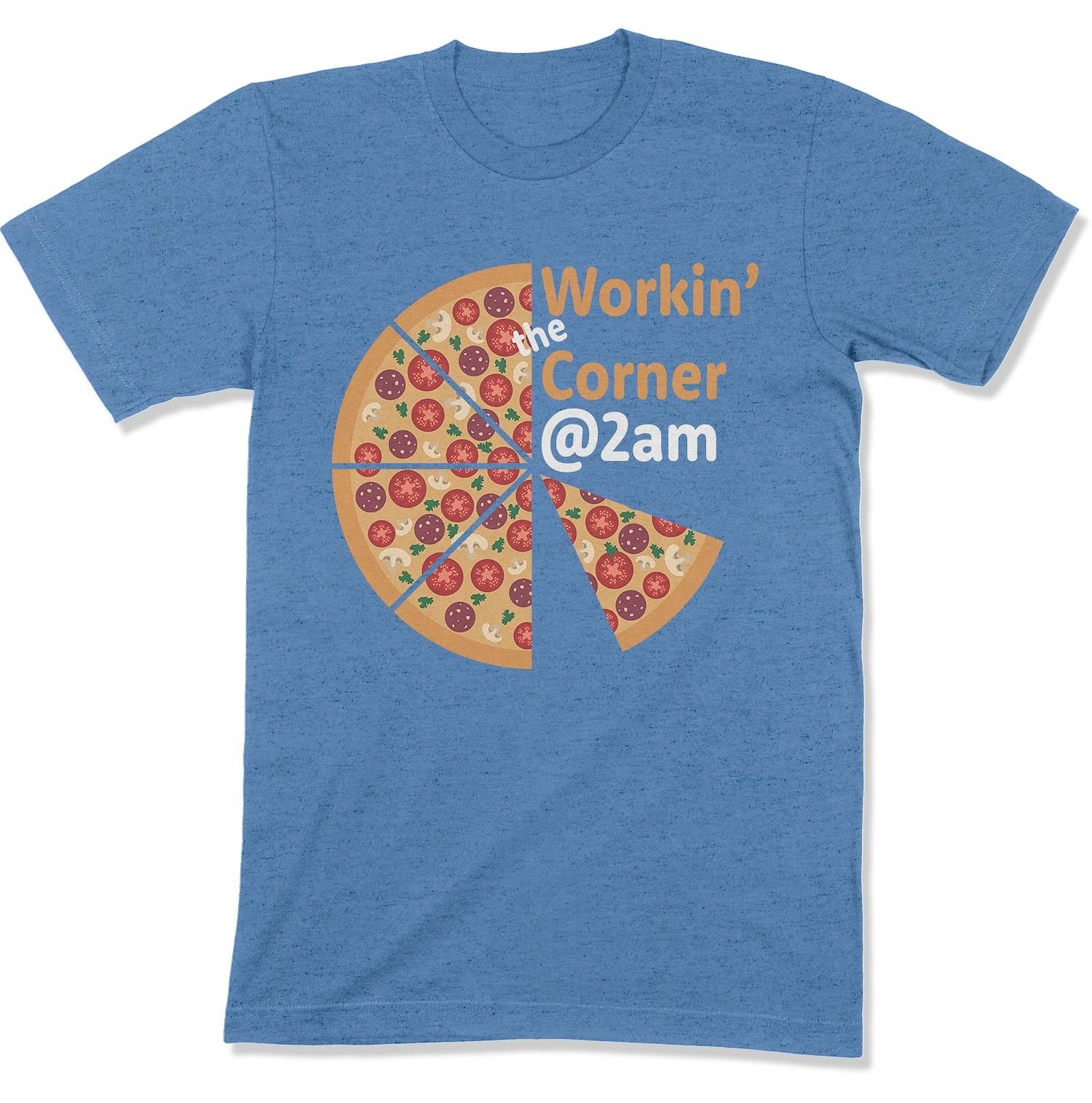 Workin' the Corner @ 2am Unisex T-shirt-East Coast AF Apparel