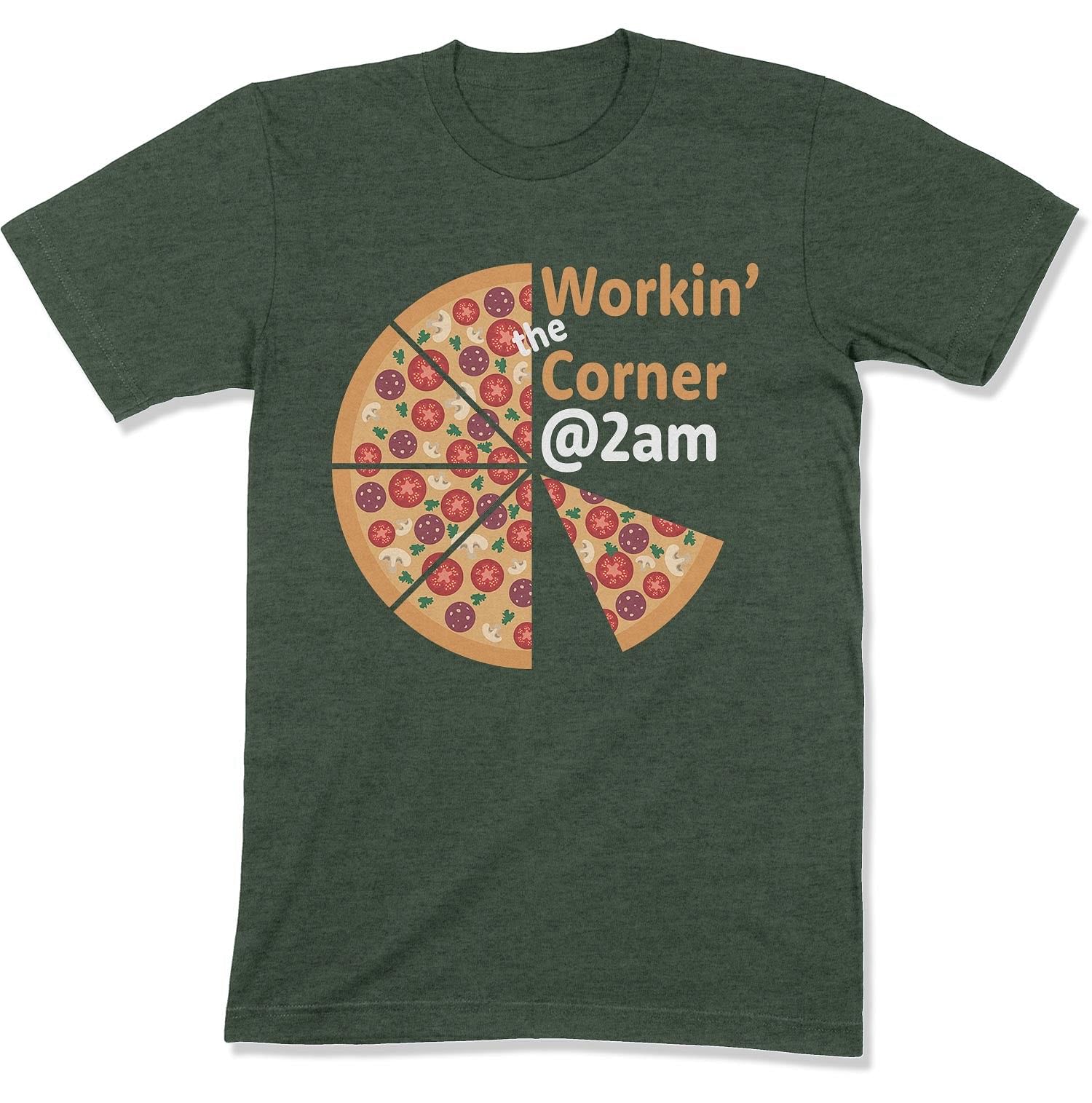 Workin' the Corner @ 2am Unisex T-shirt-East Coast AF Apparel