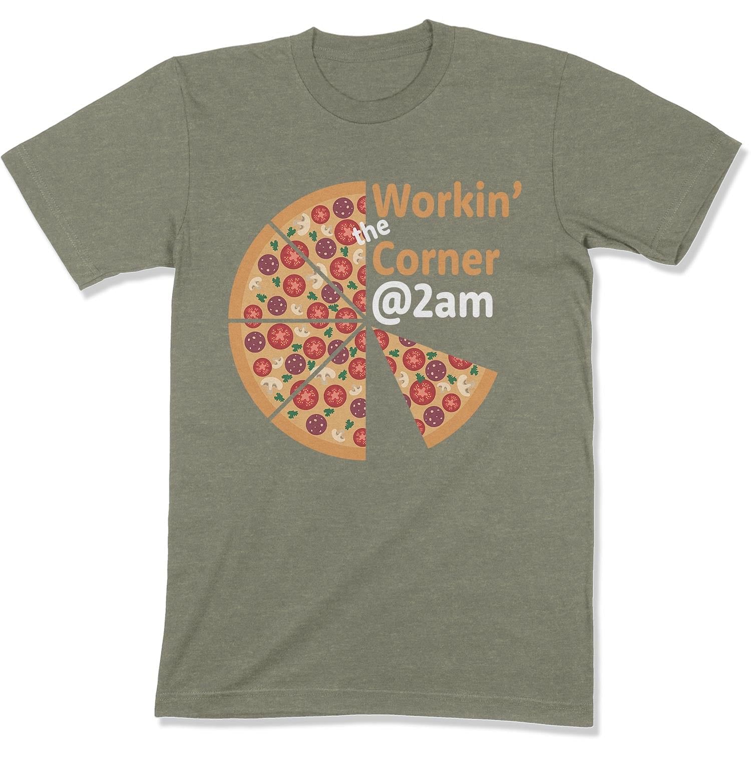 Workin' the Corner @ 2am Unisex T-shirt-East Coast AF Apparel