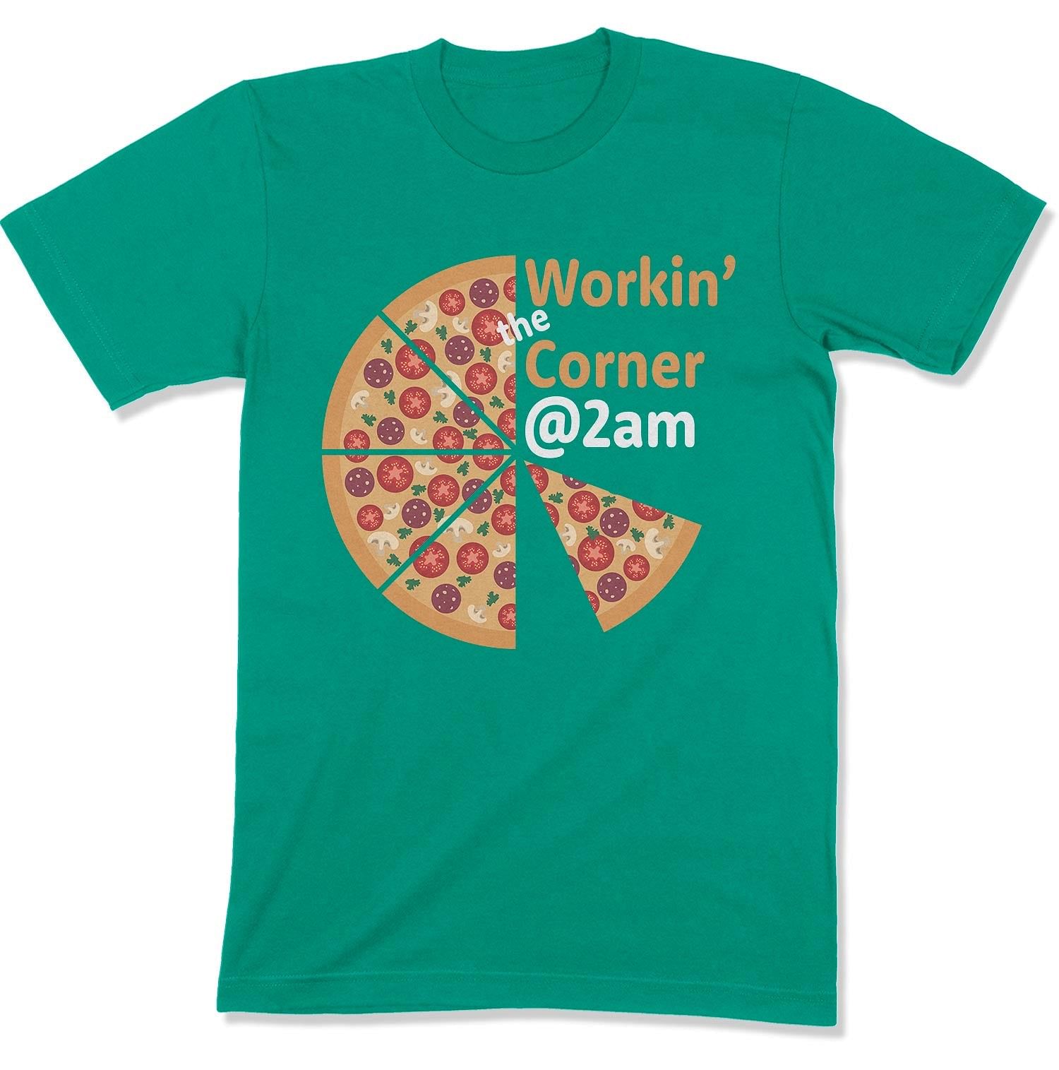 Workin' the Corner @ 2am Unisex T-shirt-East Coast AF Apparel