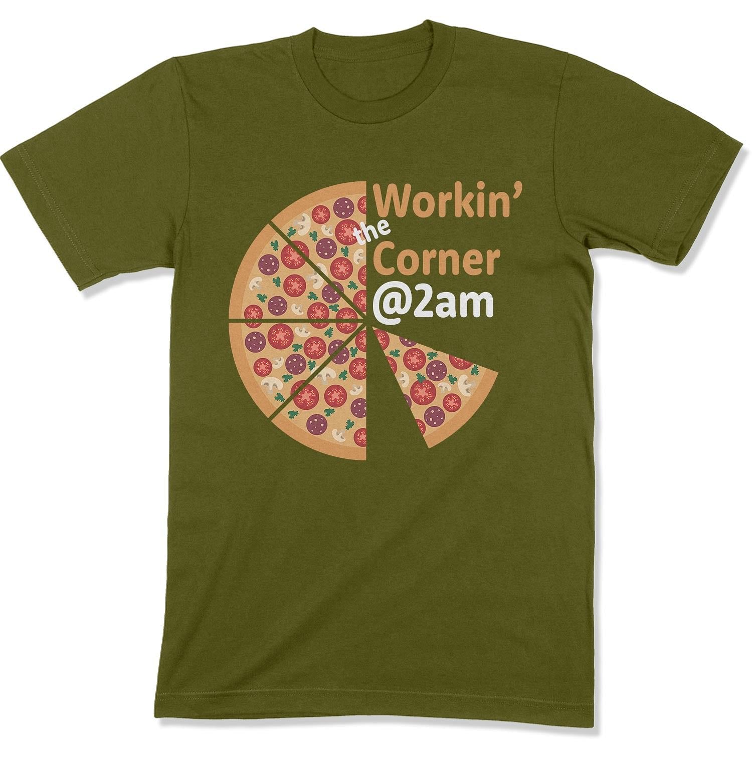 Workin' the Corner @ 2am Unisex T-shirt-East Coast AF Apparel