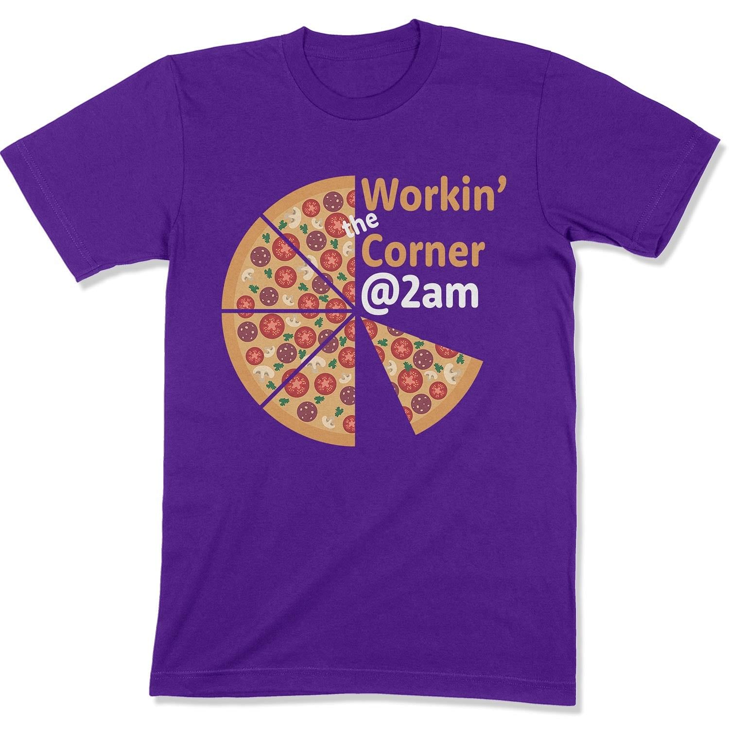 Workin' the Corner @ 2am Unisex T-shirt-East Coast AF Apparel