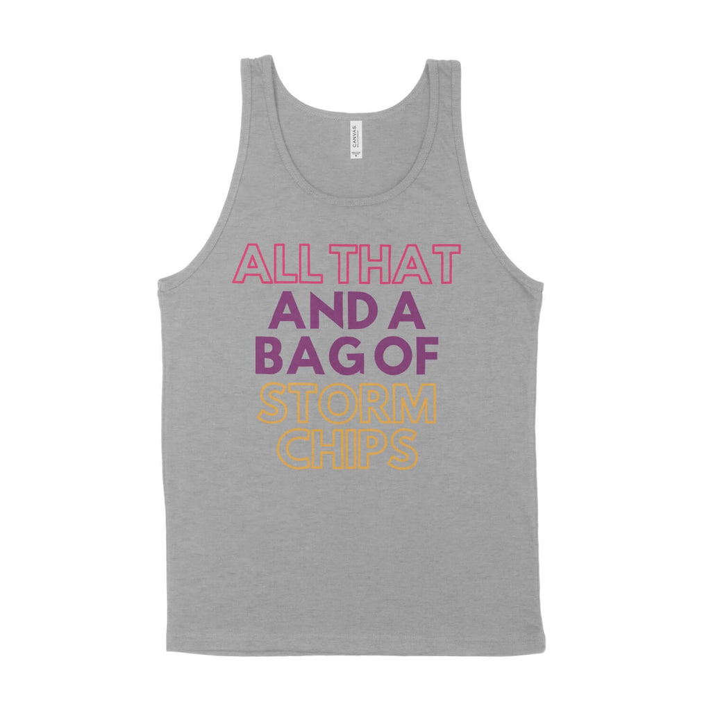 All That and a Bag of Storm Chips Unisex Tank Top