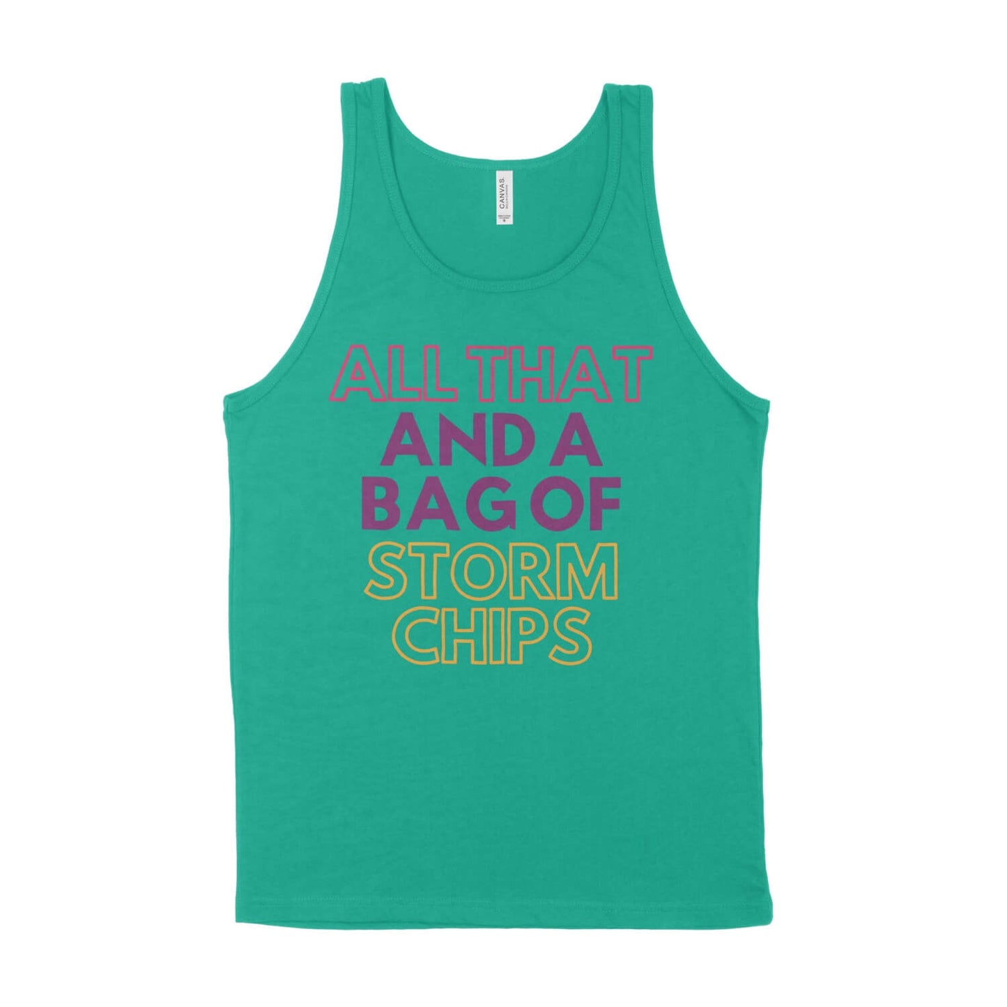 All That and a Bag of Storm Chips Unisex Tank Top