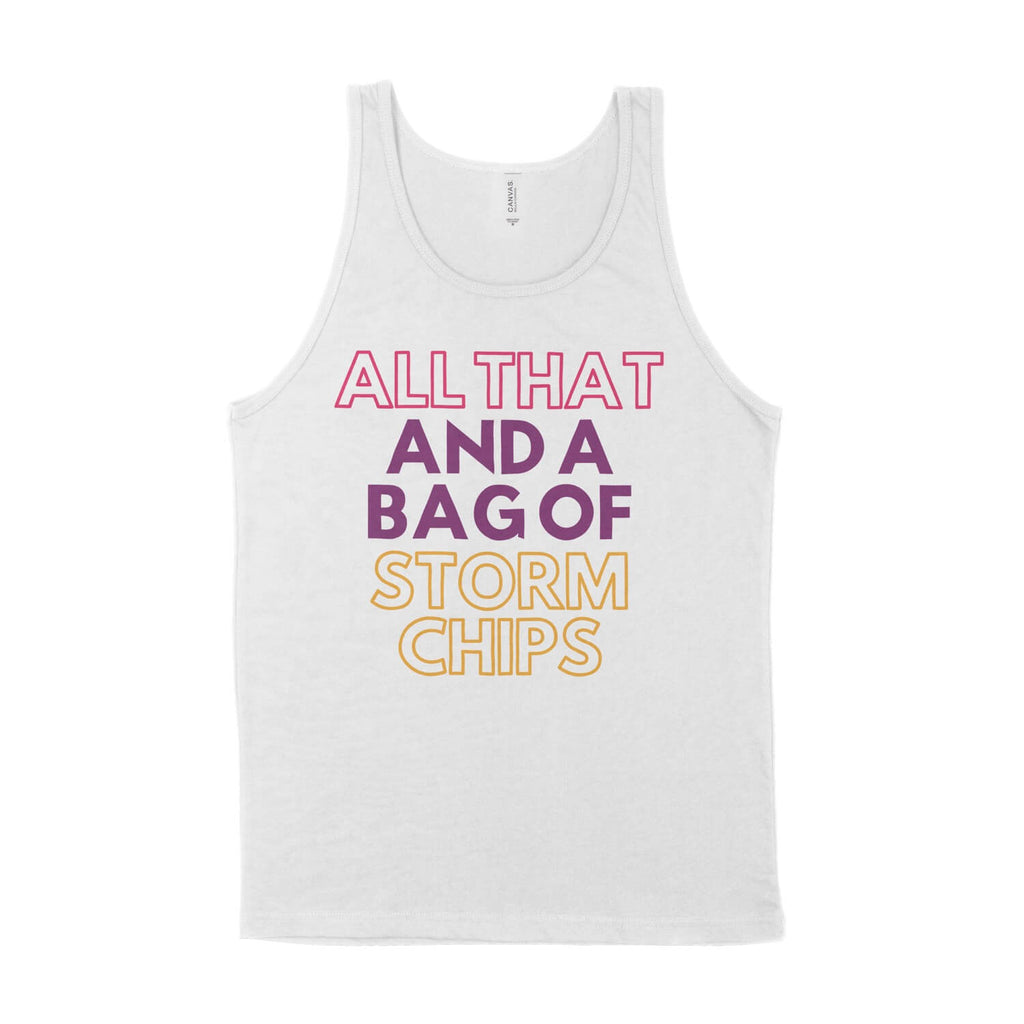 All That and a Bag of Storm Chips Unisex Tank Top