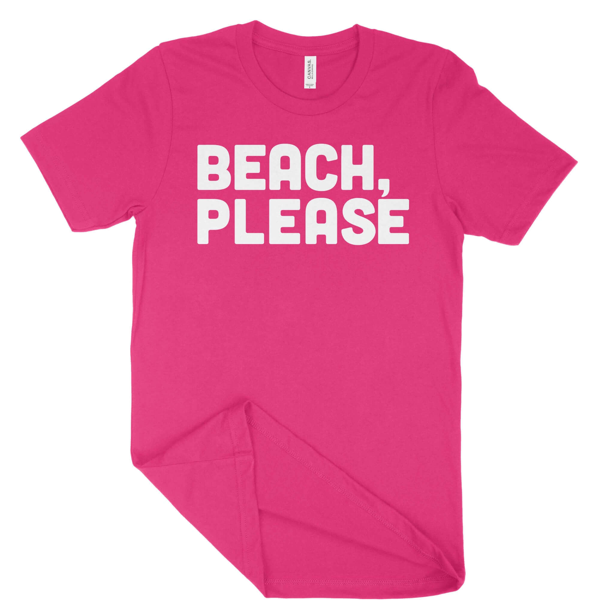 Beach, Please Unisex T-Shirt-East Coast AF Apparel