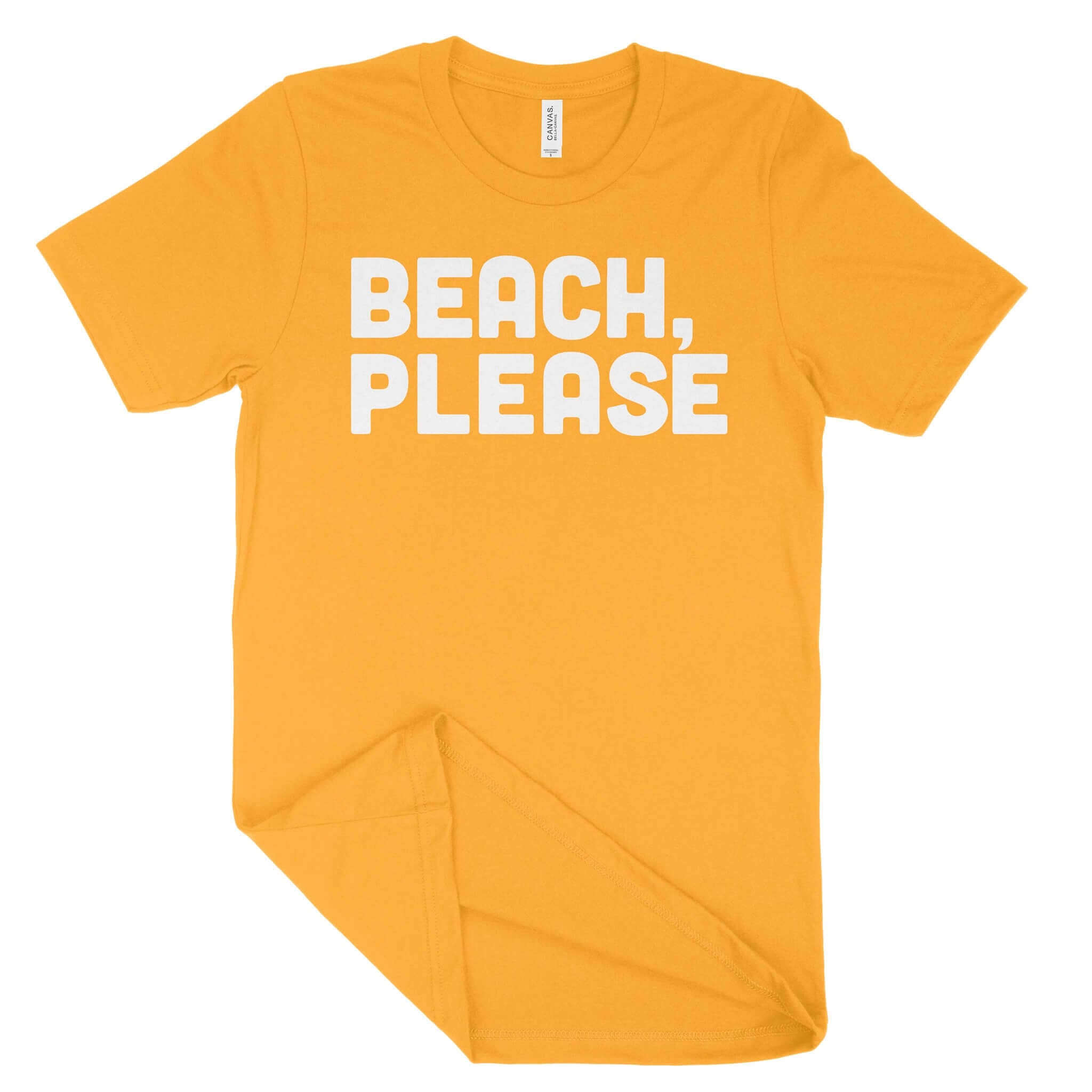 Beach, Please Unisex T-Shirt-East Coast AF Apparel
