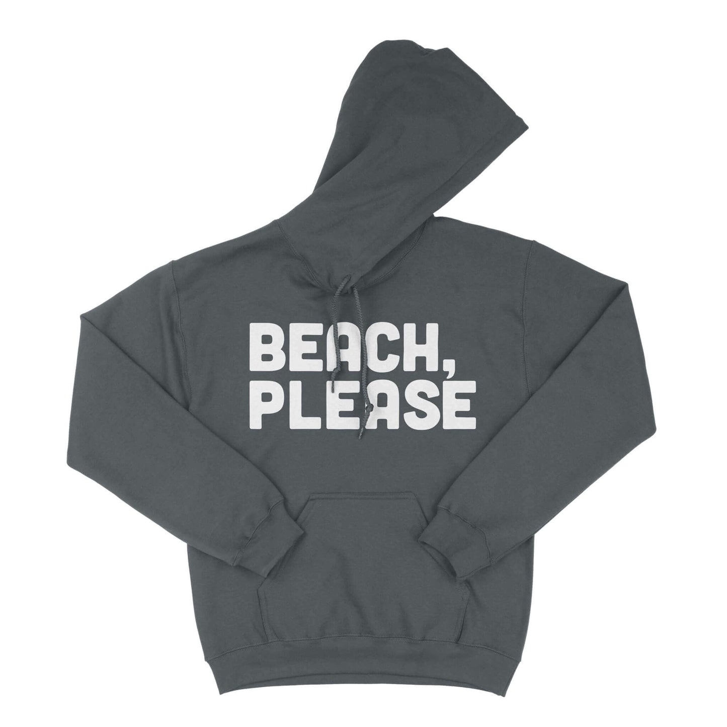 Beach, Please Unisex Hoodie-East Coast AF Apparel