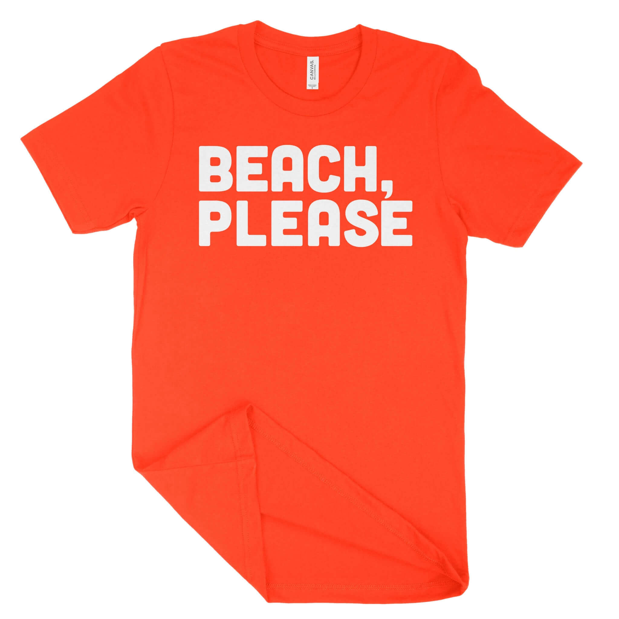 Beach, Please Unisex T-Shirt-East Coast AF Apparel