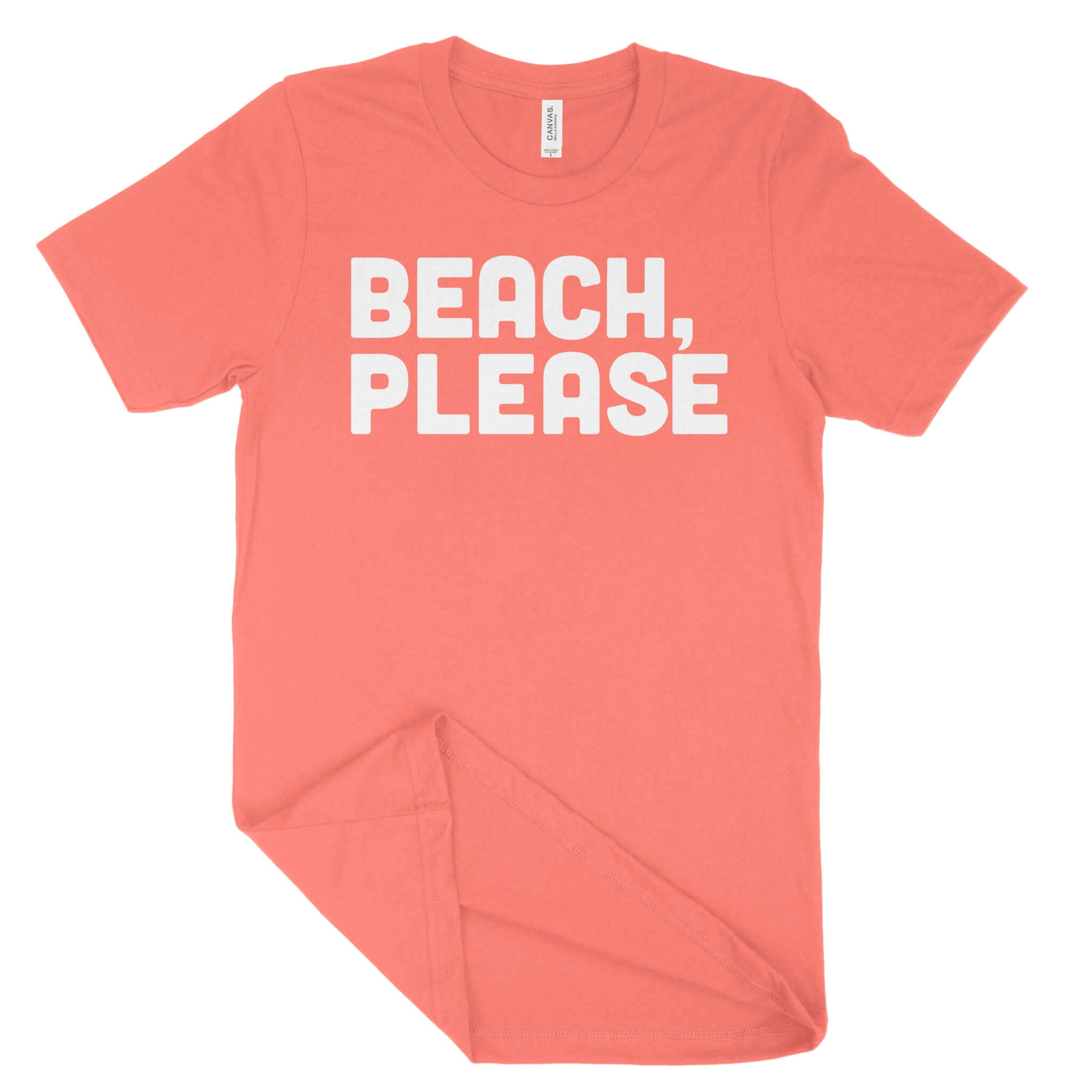 Beach, Please Unisex T-Shirt-East Coast AF Apparel