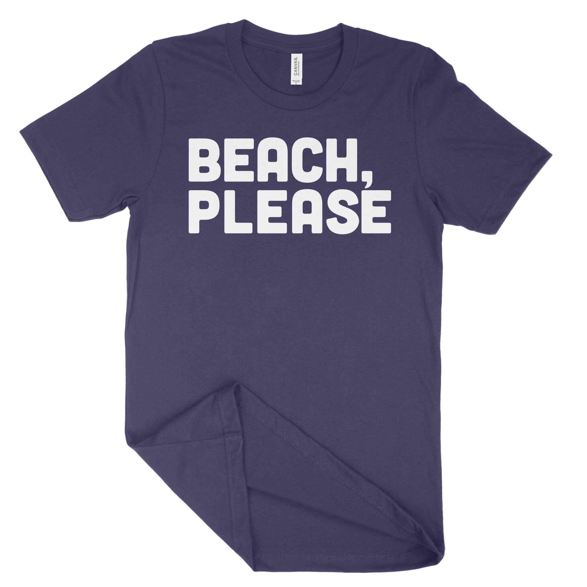 Beach, Please Unisex T-Shirt-East Coast AF Apparel
