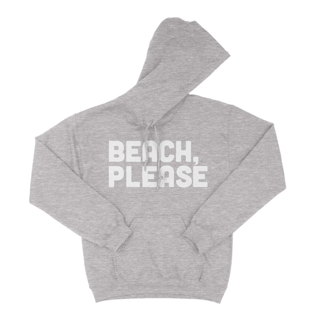 Beach, Please Unisex Hoodie-East Coast AF Apparel