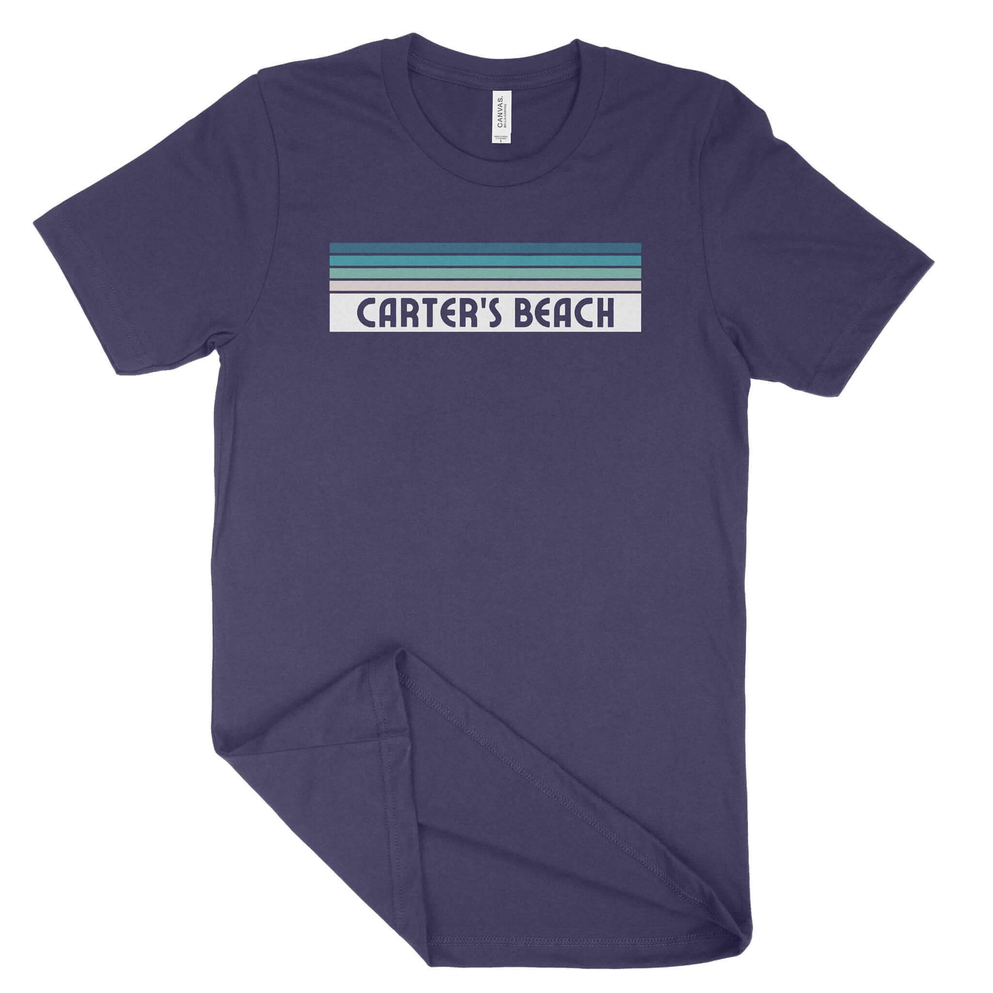 Carter's Beach Unisex T-Shirt-East Coast AF Apparel