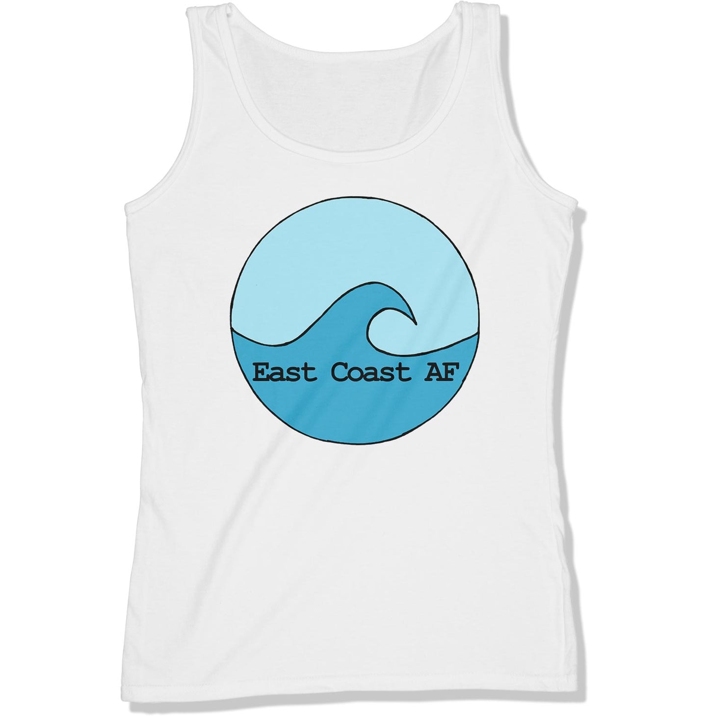 Sea & Sky Logo Women's Tank Top-East Coast AF Apparel