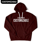 I'd Rather Be... Customizable Unisex Hoodie-East Coast AF Apparel
