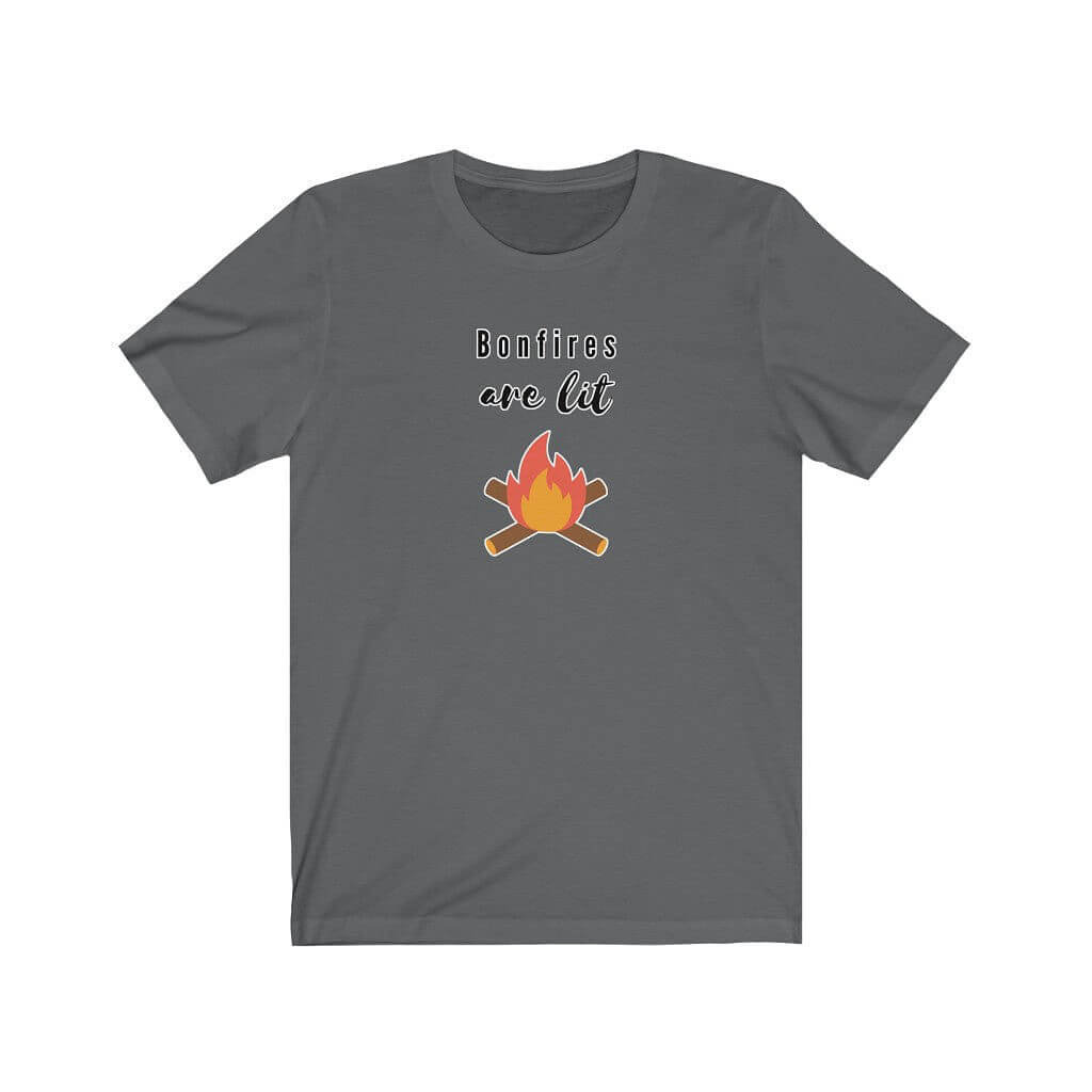 Bonfires Are Lit Unisex T-shirt-East Coast AF Apparel
