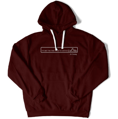 It's not the Time to go to Costco Unisex Hoodie-East Coast AF Apparel