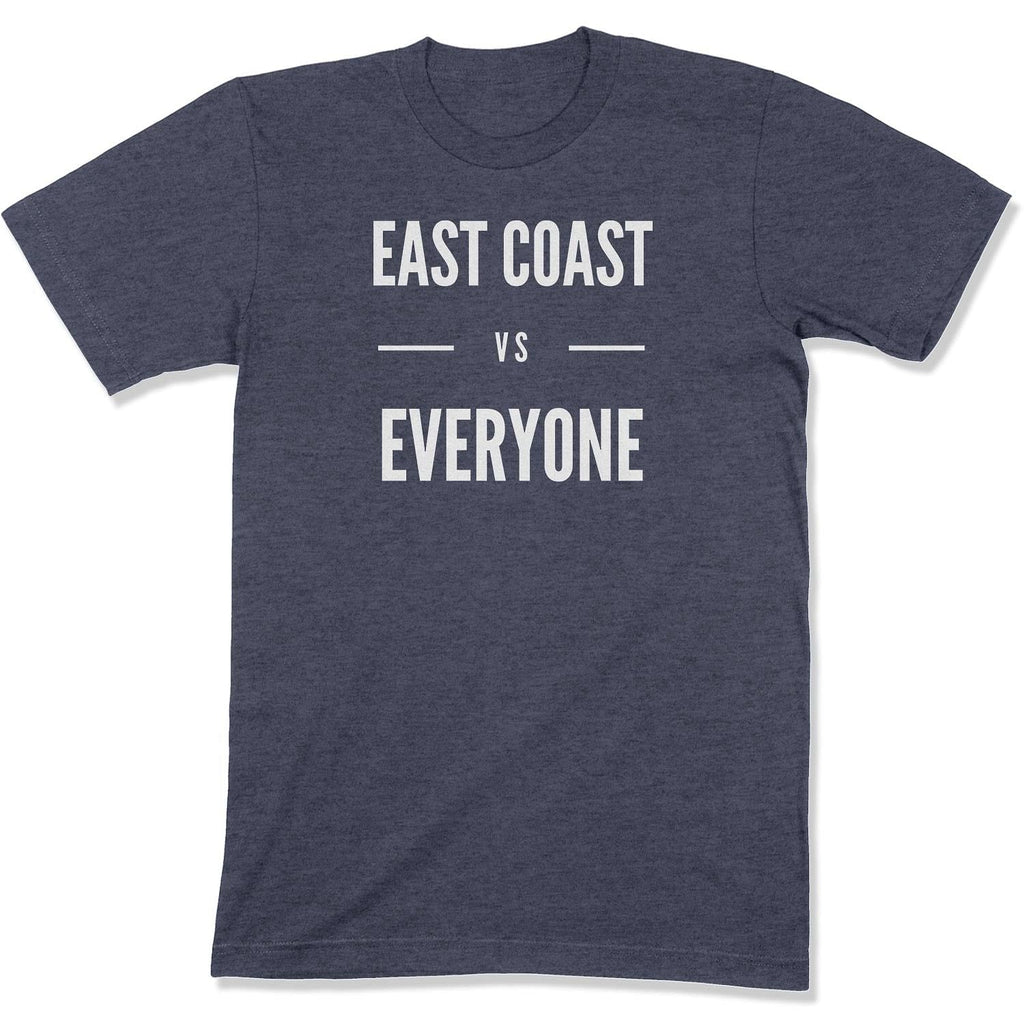 East Coast vs Everyone Unisex T-Shirt-East Coast AF Apparel