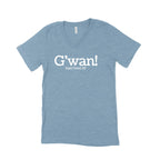 G'wan! Unisex V-Neck T-Shirt-East Coast AF Apparel