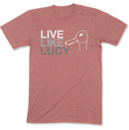 Live Like Lucy Unisex T-Shirt (Light)-East Coast AF Apparel
