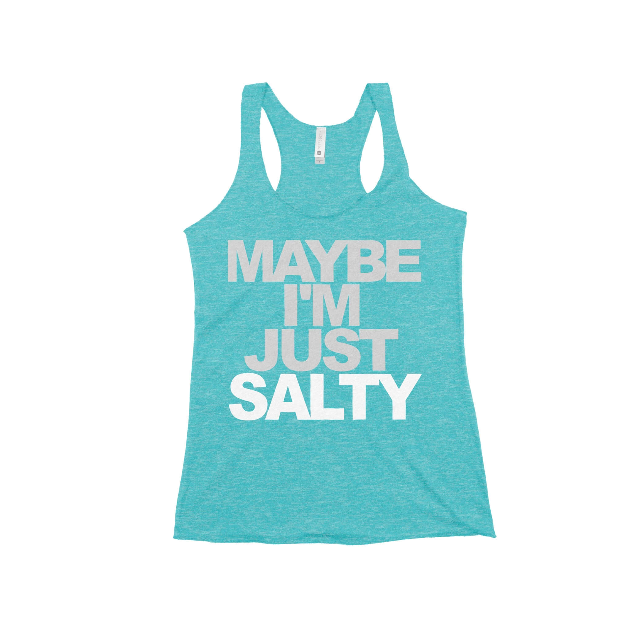 Maybe I'm Just Salty Women's Racerback Tank Top-East Coast AF Apparel