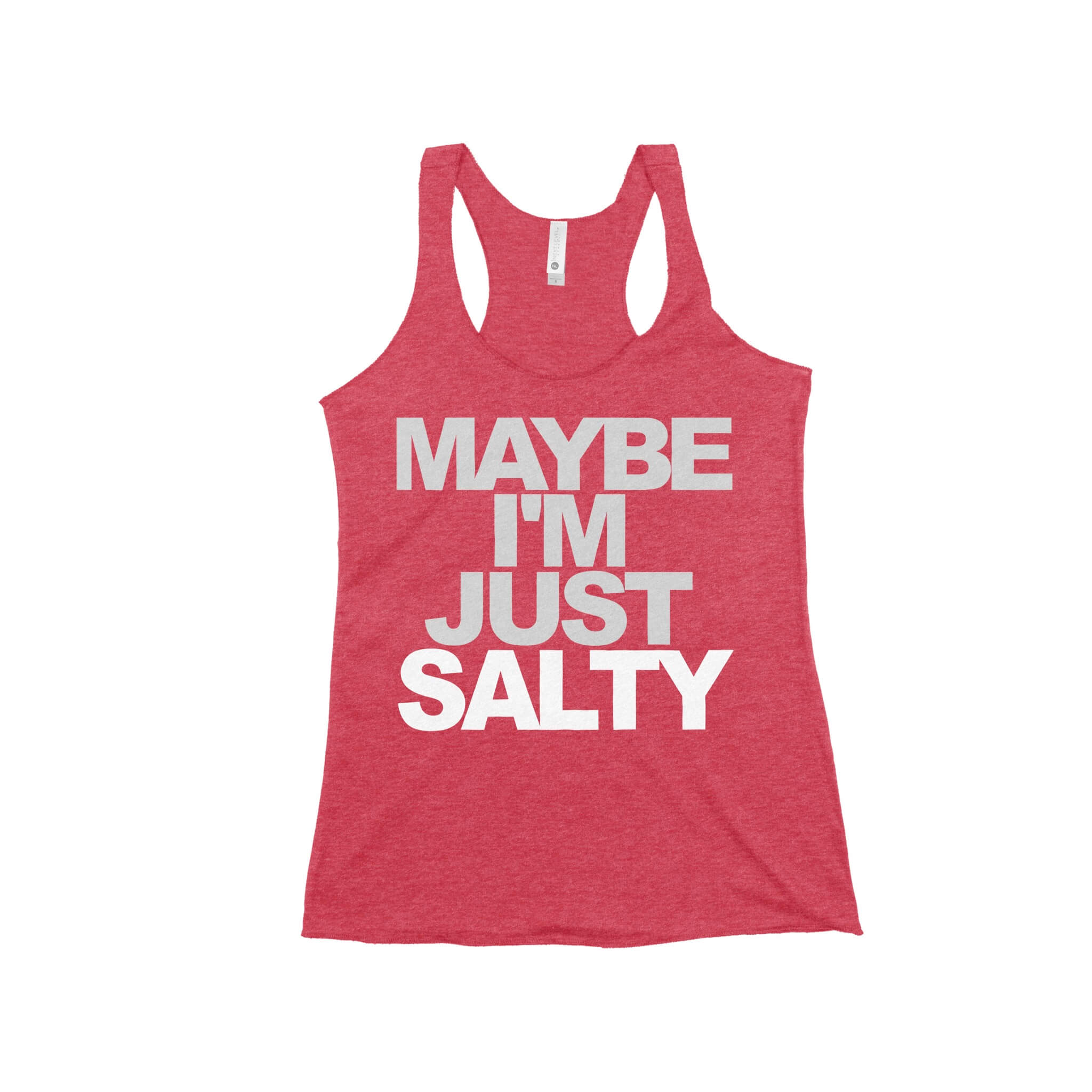 Maybe I'm Just Salty Women's Racerback Tank Top-East Coast AF Apparel