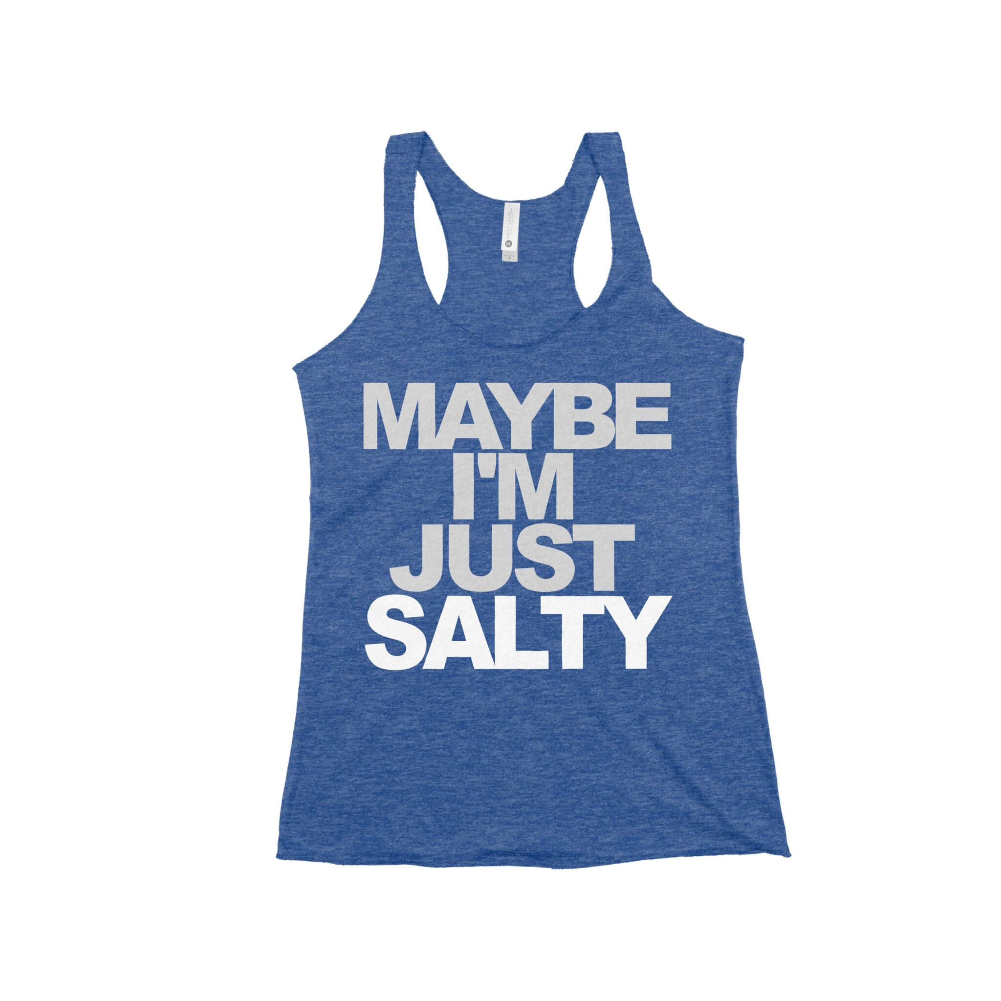 Maybe I'm Just Salty Women's Racerback Tank Top-East Coast AF Apparel