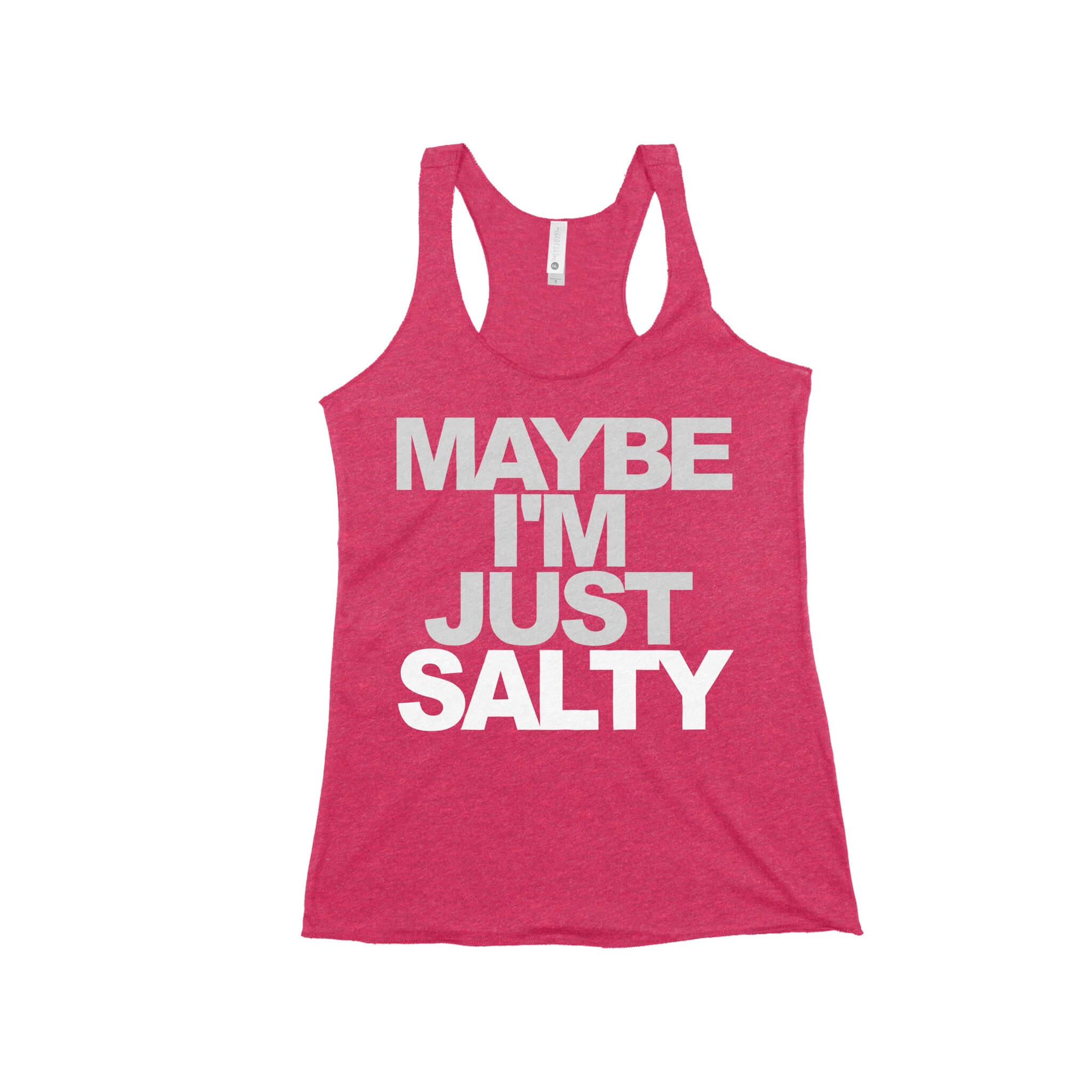 Maybe I'm Just Salty Women's Racerback Tank Top-East Coast AF Apparel