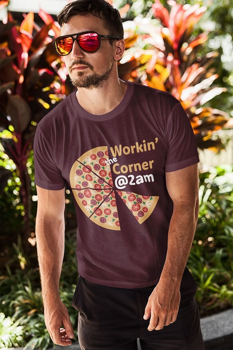 Workin' the Corner @ 2am Unisex T-shirt-East Coast AF Apparel