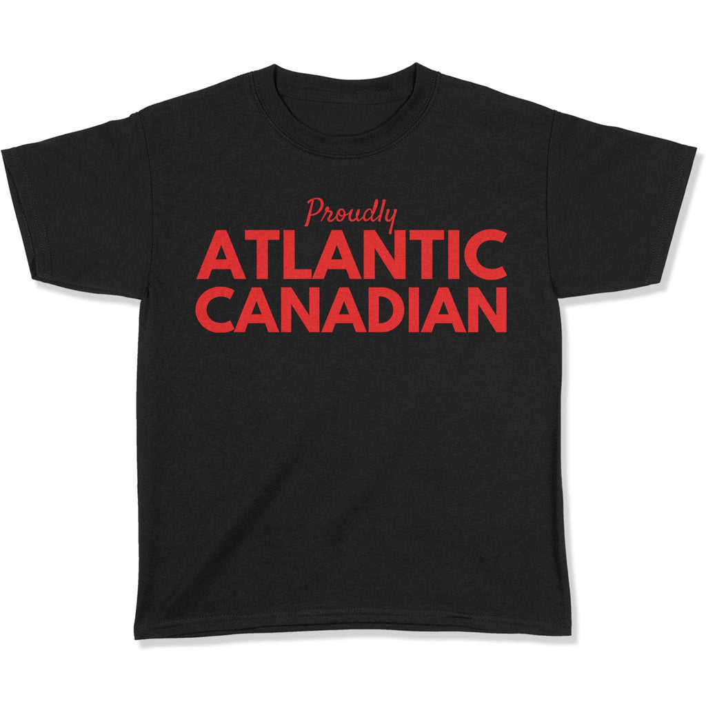 Proudly Atlantic Canadian Youth T-Shirt-East Coast AF Apparel
