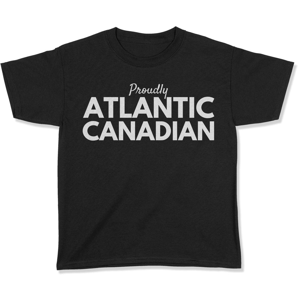 Proudly Atlantic Canadian Youth T-Shirt-East Coast AF Apparel