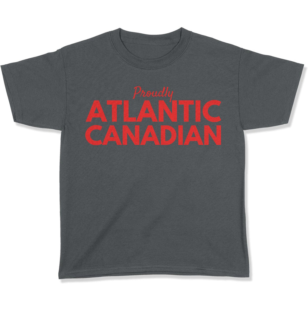 Proudly Atlantic Canadian Youth T-Shirt-East Coast AF Apparel