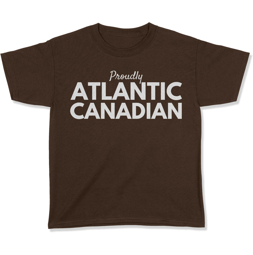 Proudly Atlantic Canadian Youth T-Shirt-East Coast AF Apparel