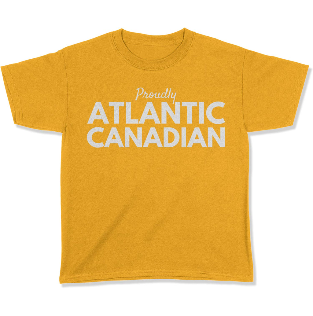 Proudly Atlantic Canadian Youth T-Shirt-East Coast AF Apparel