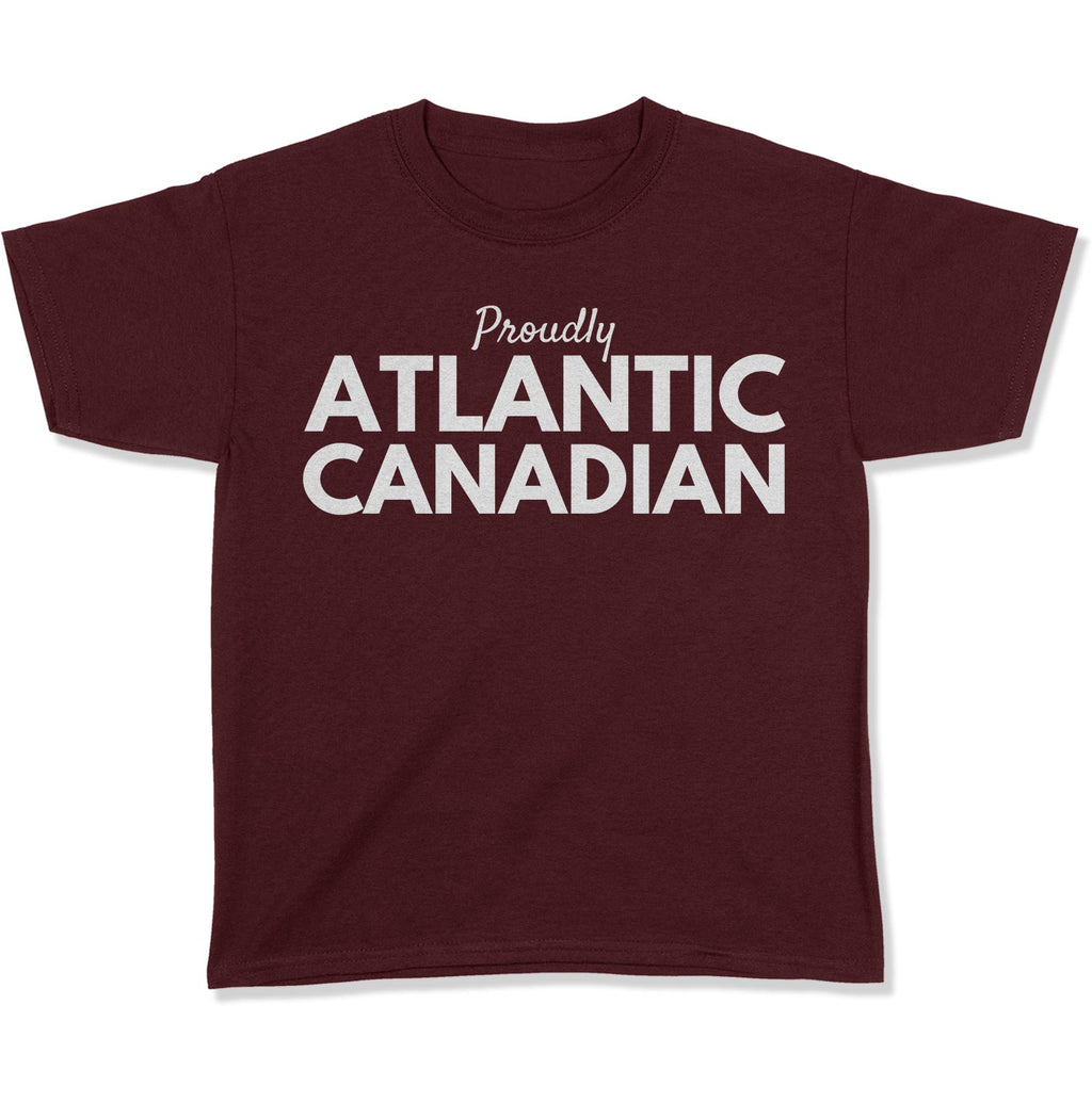 Proudly Atlantic Canadian Youth T-Shirt-East Coast AF Apparel