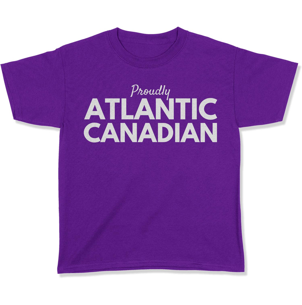 Proudly Atlantic Canadian Youth T-Shirt-East Coast AF Apparel