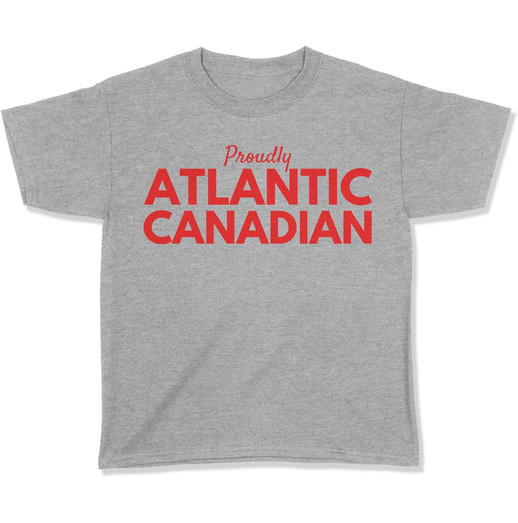 Proudly Atlantic Canadian Youth T-Shirt-East Coast AF Apparel