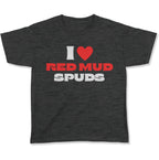 I Love Red Mud Spuds Youth T-Shirt-East Coast AF Apparel