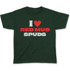 I Love Red Mud Spuds Youth T-Shirt-East Coast AF Apparel