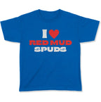 I Love Red Mud Spuds Youth T-Shirt-East Coast AF Apparel