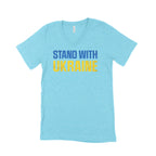 Stand With Ukraine Unisex V-Neck T-Shirt-East Coast AF Apparel